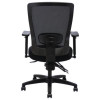 Alera Envy Series Mesh Mid-Back Multifunction Chair, Supports Up To 250 Lb, 17" To 21.5" Seat Height, Black