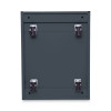 File Pedestal, Left Or Right, 2-Drawers: Box/File, Legal/Letter, Charcoal, 14.96" X 19.29" X 21.65"