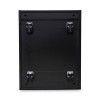 File Pedestal, Left Or Right, 2 Legal/Letter-Size File Drawers, Black, 14.96" X 19.29" X 27.75"