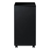 File Pedestal With Full-Length Pull, Left Or Right, 2 Legal/Letter-Size File Drawers, Black, 14.96" X 19.29" X 27.75"