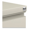 File Pedestal With Full-Length Pull, Left Or Right, 2 Legal/Letter-Size File Drawers, Putty, 14.96" X 19.29" X 27.75"