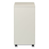 File Pedestal With Full-Length Pull, Left Or Right, 2 Legal/Letter-Size File Drawers, Putty, 14.96" X 19.29" X 27.75"