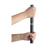 Ba Plus Wire Shelving Kit, Four-Shelf, 72w x 18d x 72h, Black Anthracite Plus