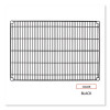 Industrial Wire Shelving Extra Wire Shelves, 36w X 24d, Black, 2 Shelves/Carton