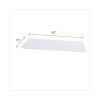 Shelf Liners For Wire Shelving, Clear Plastic, 48w X 18d, 4/Pack