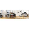 Reversible Laminate Table Top, Rectangular, 47.63w X 23.63d, White/Gray