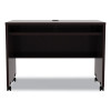 Alera Valencia Series Mobile Workstation Desk, 41.38" X 23.63" X 30", Espresso