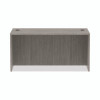 Alera Valencia Series Straight Front Desk Shell, 59.13" x 29.5" x 29.63", Gray