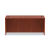 Alera Valencia Series Straight Front Desk Shell, 65" X 29.5" X 29.63", Medium Cherry