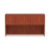 Alera Valencia Series Hutch With Doors, 4 Compartments, 64.75w x 154d x 35.38h, Medium Cherry