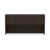 Alera Valencia Series Hutch With Doors, 4 Compartments, 70.63w x 15d x 35.38h, Espresso