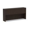 Alera Valencia Series Hutch With Doors, 4 Compartments, 70.63w x 15d x 35.38h, Espresso