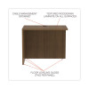 Alera Valencia Series Reversible Return/Bridge Shell, 35w x 23.63d x 29.5h, Modern Walnut