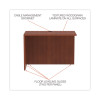 Alera Valencia Series Reversible Return/Bridge Shell, 42w x 23.63d x 29.5h, Medium Cherry
