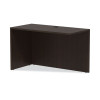 Alera Valencia Series Reversible Return/Bridge Shell, 47.25w x 23.63d x 29.5h, Espresso