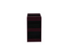 Alera Valencia Series Full Pedestal File, Left/Right, 3-Drawers: Box/Box/File, Legal/Letter, Mahogany, 15.63" X 20.5" X 28.5"
