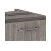 Alera Valencia Series Full Pedestal File, Left Or Right, 2 Legal/Letter-Size File Drawers, Gray, 15.63" x 20.5" x 28.5"