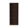 Alera Valencia Series Bookcase, Six-Shelf, 31.75w x 14d x 80.25h, Espresso