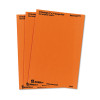 Printable Self-Adhesive Removable Color-Coding Labels, 1 X 3, Neon Orange, 5/Sheet, 40 Sheets/Pack, (5477)