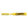 Hi-Liter Desk-Style Highlighters, Yellow Ink, Chisel Tip, Yellow/Black Barrel, Dozen