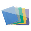 Write And Erase Durable Plastic Dividers With Slash Pocket, 3-Hold Punched, 5-Tab, 11.13 x 9.25, Assorted, 1 Set