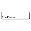 Matte Clear Easy Peel Mailing Labels W/ Sure Feed Technology, Inkjet Printers, 1 X 4, Clear, 20/Sheet, 10 Sheets/Pack