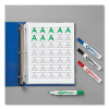 Marks A Lot Desk-Style Dry Erase Marker, Broad Chisel Tip, Assorted Colors, 8/Set (24411)
