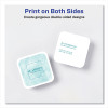 Square Clean Edge Cards With Sure Feed Technology, Laser, 2.5 x 2.5, White, 9 Cards/Sheet, 20 Sheets/Pack