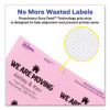 Printable Color Labels With Sure Feed And Easy Peel, 2 X 2.63, Assorted Colors, 15/Sheet, 10 Sheets/Pack