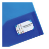 Translucent Two-Pocket Folder, Accommodates (20) 11 x 8.5 Sheets, Translucent Blue