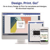 Printable Postcards, Laser, 80 Lb, 4 x 6, Matte White, 80 Cards, 2 Cards/Sheet, 40 Sheets/Box