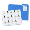 Permanent Id Labels W/ Sure Feed Technology, Inkjet/Laser Printers, 2 X 2.63, White, 15/Sheet, 15 Sheets/Pack