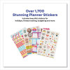 Planner Sticker Variety Pack: Budget, Fitness, Motivational, Seasonal And Work Stickers, Assorted Sizes And Colors, 744/Pack