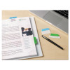 Ultra Tabs Repositionable Tabs, Standard: 2" x 1.5", 1/5-Cut, Assorted Colors (Blue, Green And Red), 48/Pack