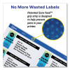 Shipping Labels W/ Trueblock Technology, Inkjet Printers, 3.33 X 4, White, 6/Sheet, 25 Sheets/Pack