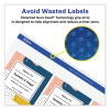 Vibrant Inkjet Color-Print Labels w/ Sure Feed, 3.33 x 4, Matte White, 120/Pk