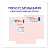 Vibrant Inkjet Color-Print Labels w/ Sure Feed, 1.5" Dia, White, 400/Pk