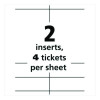 Lanyard-Style Badge Holder W/Laser/Inkjet Inserts, Top Load, 4.25 X 6, We, 75/Pk