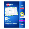 White Shipping Labels-Bulk Packs, Inkjet/Laser Printers, 3.5 X 5, White, 4/Sheet, 250 Sheets/Box