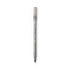 Round Stic Xtra Life Ballpoint Pen, Stick, Medium 1 Mm, Black Ink, Translucent Black Barrel, Dozen