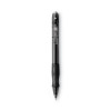 Gel-Ocity Gel Pen, Retractable, Medium 0.7 Mm, Black Ink, Translucent Black Barrel, Dozen