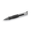 Gel-Ocity Gel Pen, Retractable, Medium 0.7 Mm, Black Ink, Translucent Black Barrel, Dozen