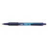 Soft Feel Ballpoint Pen, Retractable, Medium 1 Mm, Blue Ink, Blue Barrel, Dozen