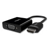 Hdmi To Vga + 3.5Mm Audio Adapter, 5", Black