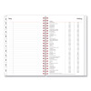 Joselyn Weekly/Monthly Planner, Floral Artwork, 8 x 5, Pink/Peach/Black Cover, 12-Month (Jan To Dec): 2026