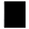 Enterprise Academic Weekly/Monthly Planner, 11 x 8.5, Black Cover, 12-Month (July To June): 2025 To 2026