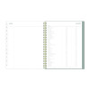 Sophie Frosted Weekly/Monthly Planner, Floral Artwork, 11 x 8.5, Multicolor Cover, 12-Month (Jan To Dec): 2026