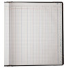 Extra-Durable Bound Book, Double-Page 12-Column Accounting, Black/Maroon/Gold Cover, 11.94 X 9.78 Sheets, 150 Sheets/Book