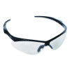 Anser Optical Safety Glasses, Scratch-Resistant, Clear Lens, Black Frame