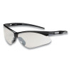 Anser Optical Safety Glasses, Black Half Frame, Clear Dual Lens